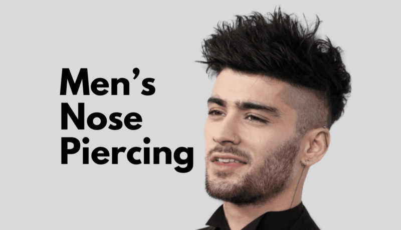 nose piercing for men