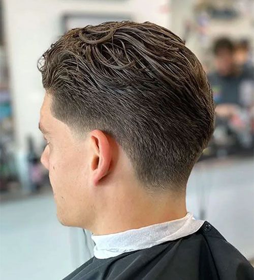 low taper fade 
