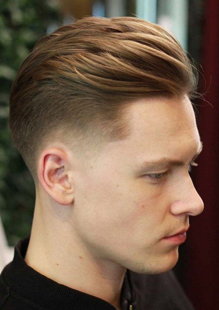 low taper fade 
