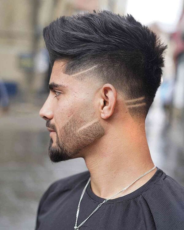 low taper fade 
